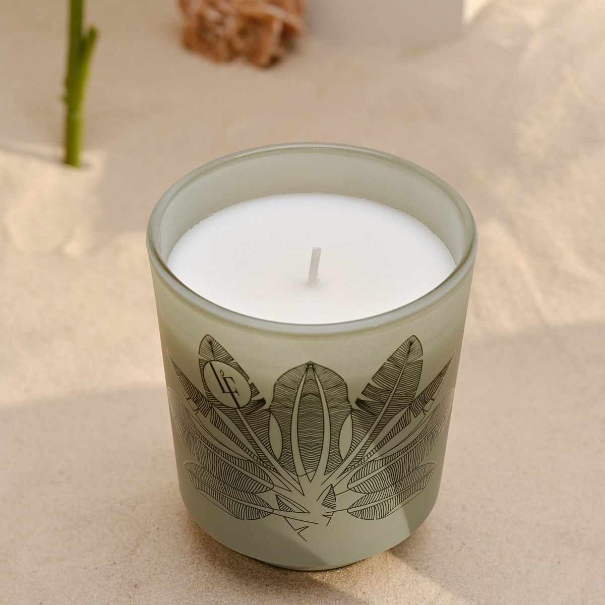 DUFTLYS MED GREEN VANILLA - BOURGIES LA FRANCAISE - Scented Candle / Duftlys - Bougies la Francaise - BLF - StudioBuus