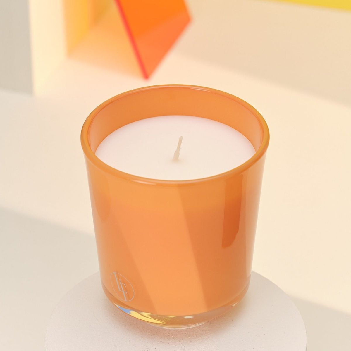 DUFTLYS MED ORANGE MADARIN - FRUGT DUFT - Scented Candle / Duftlys - Bougies la Francaise - BLF - StudioBuus