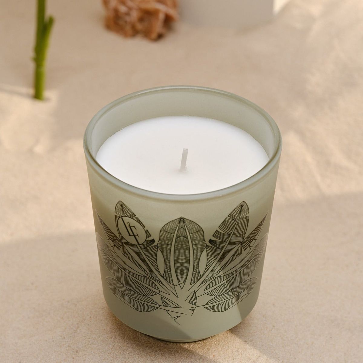 DUFTLYS MED PALM TREE - BOURGIES LA FRANCAISE - Scented Candle / Duftlys - Bougies la Francaise - BLF - StudioBuus