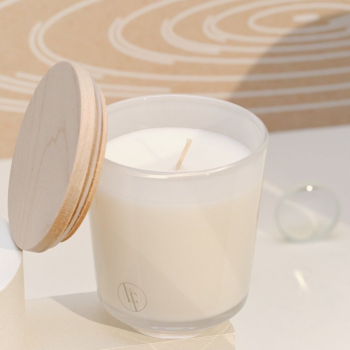 DUFTLYS - THE LAKE - KRYDRET DUFT - Scented Candle / Duftlys - Bougies la Francaise - BLF - StudioBuus