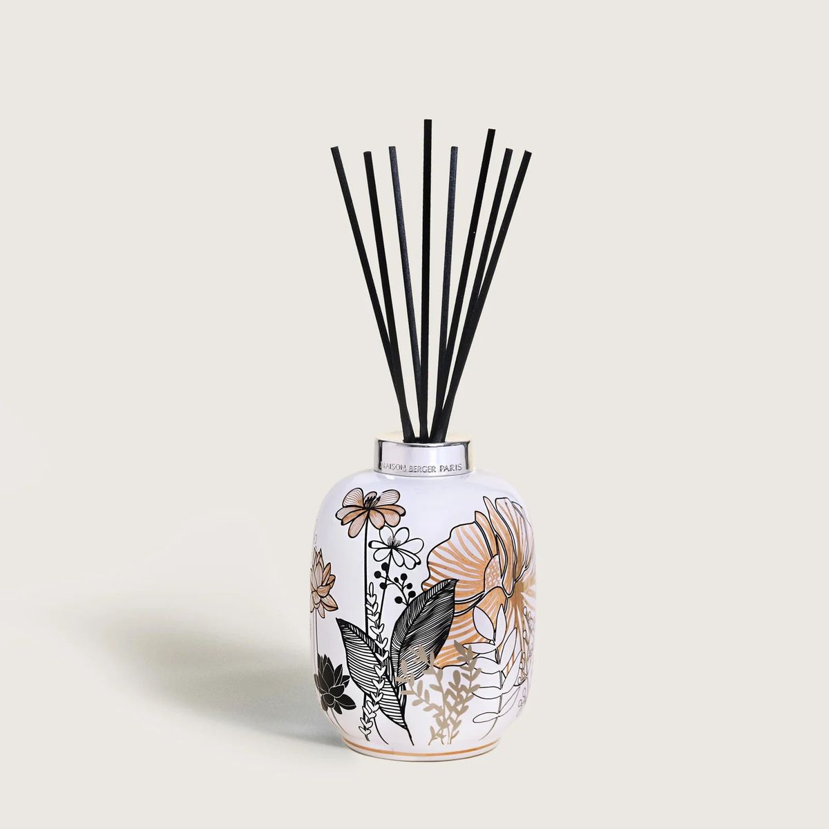 DUFTPINDE JUNGLE, WHITE PORCELAIN - SCENTED BOUQUET - duftpinde - Maison Berger Paris - StudioBuus