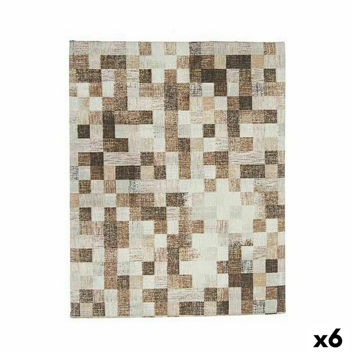 Dug Tyndt kanvas Anti-plet Rammer 140 x 180 cm Beige (6 enheder)