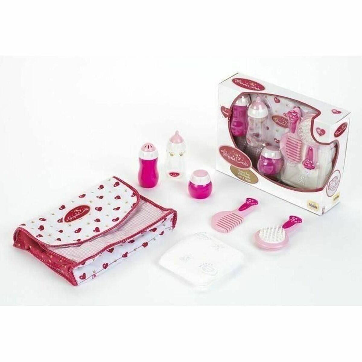 Dukke Tilbehør Princess Coralie Bag with Diapers Klein PRINCESS CORALIE (26 x 20 x 7 cm)