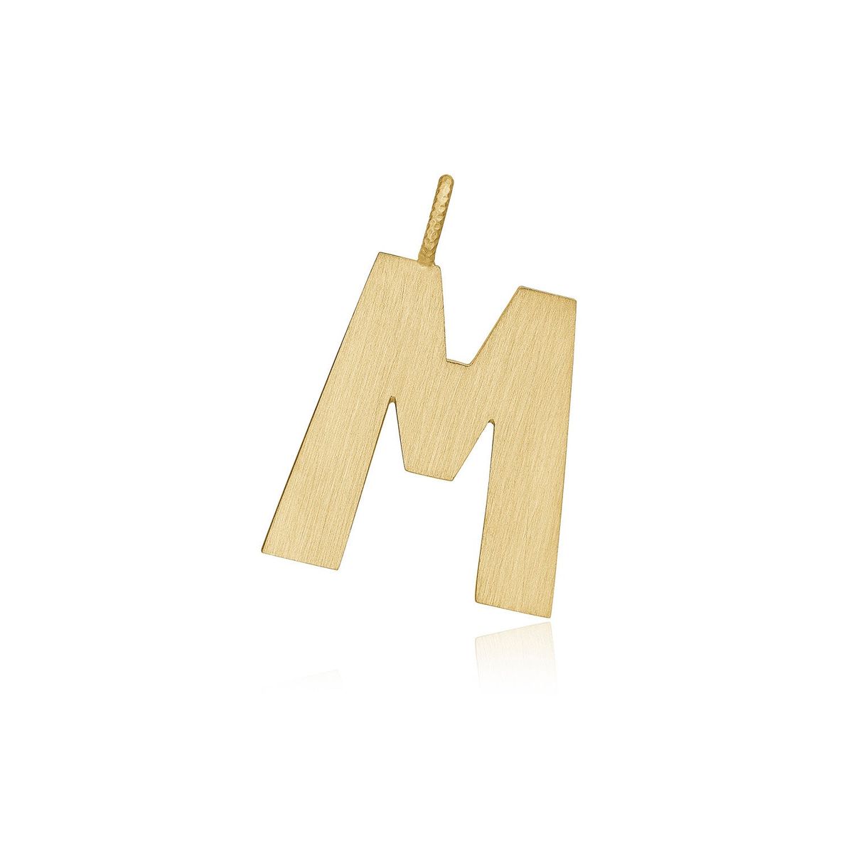 Dulong Fine Jewelry - Letter vedhæng, M 18 kt. guld