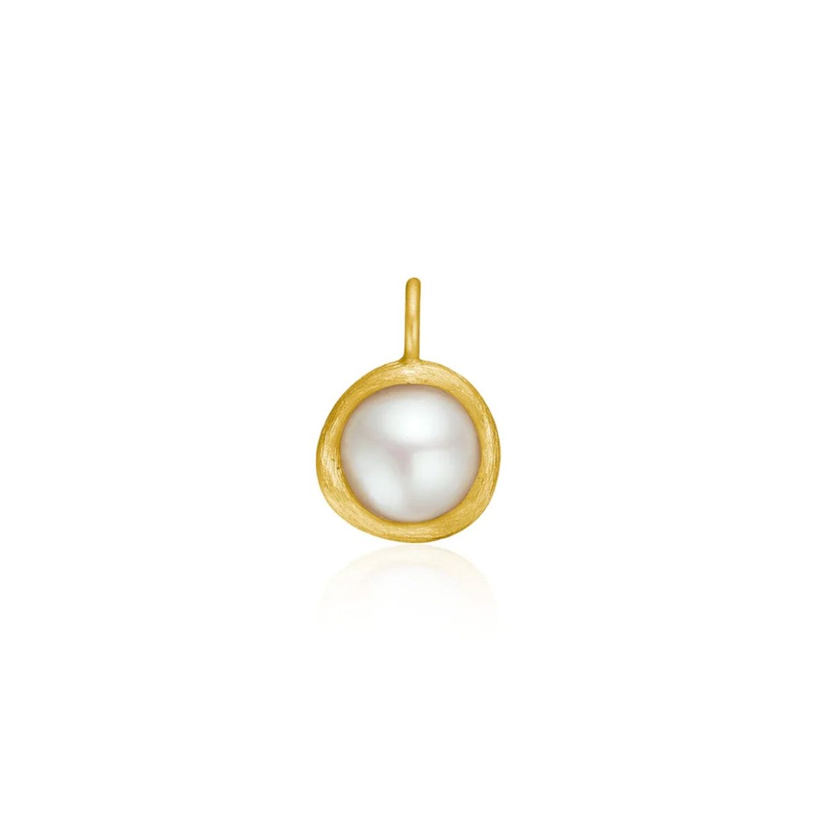 Dulong Fine Jewelry - Lille Vega Pearl vedhæng m. ferskvandsperle, 1 stk. 18 kt. guld