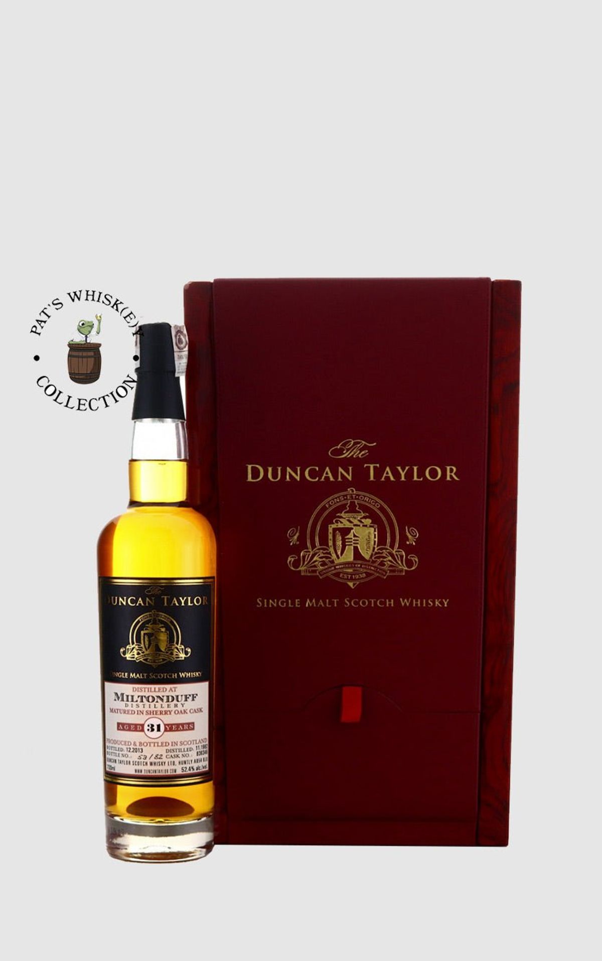 Duncan Taylor Miltonduff 1981/2013 31 Year Old Single Cask Speyside Malt Whisky