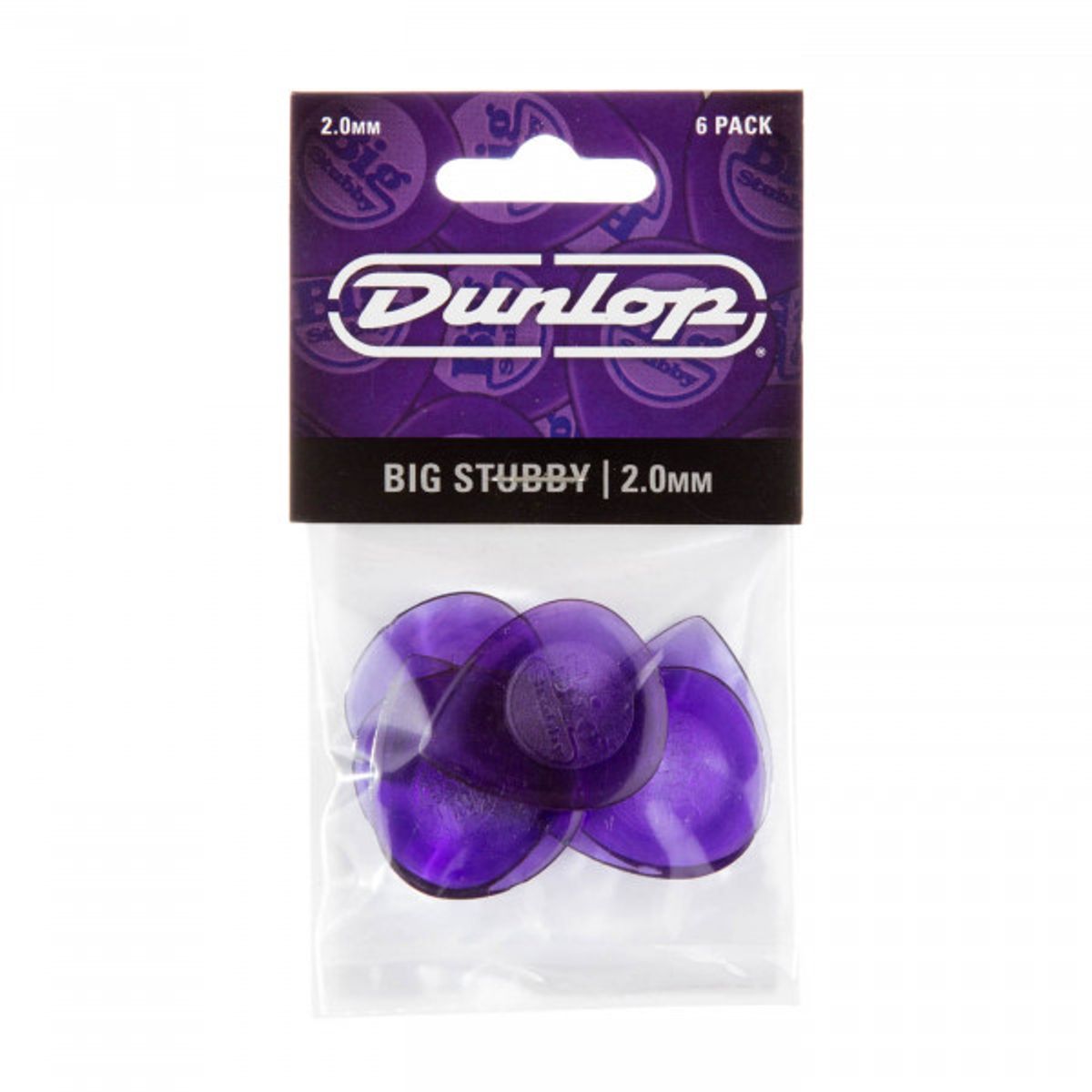 Dunlop Big Stubby 475P2.0 6 Pack 2.0mm