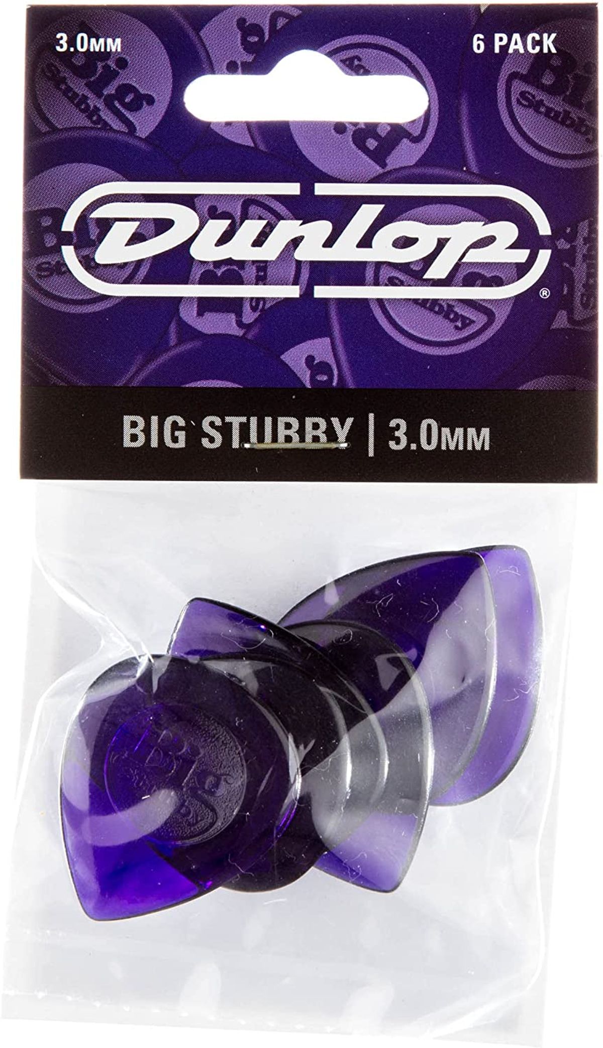 Dunlop Big Stubby 6 Pack 3.0mm