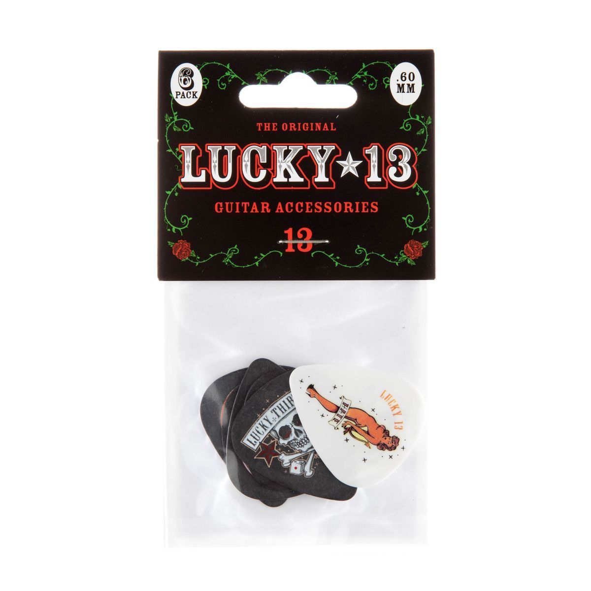 Dunlop L13BP060 Lucky II 13 pack