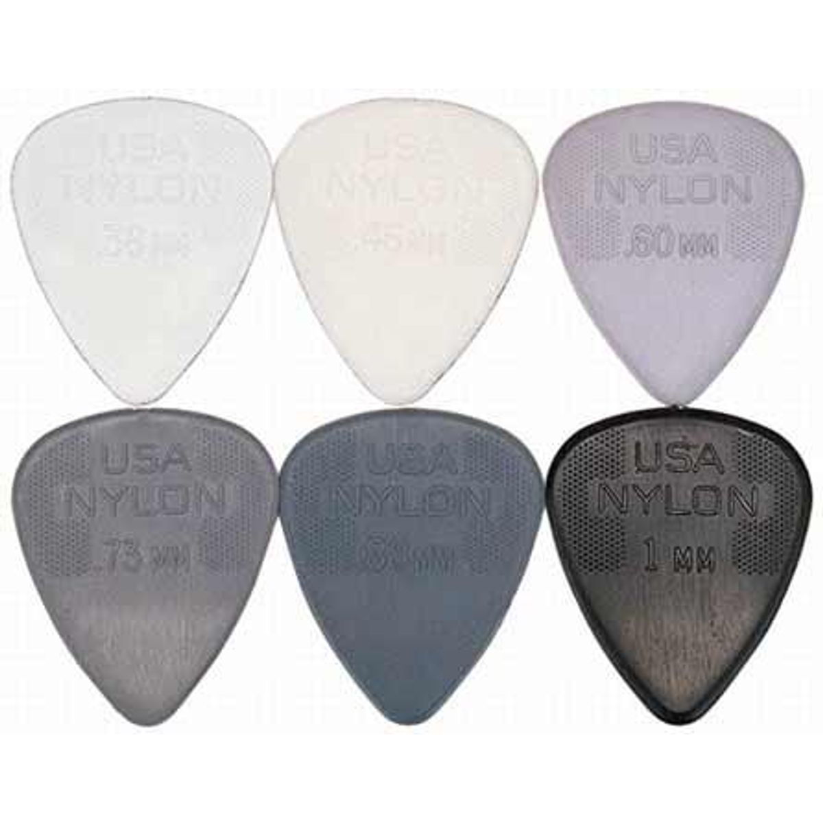 Dunlop Nylon Plektre - diverse