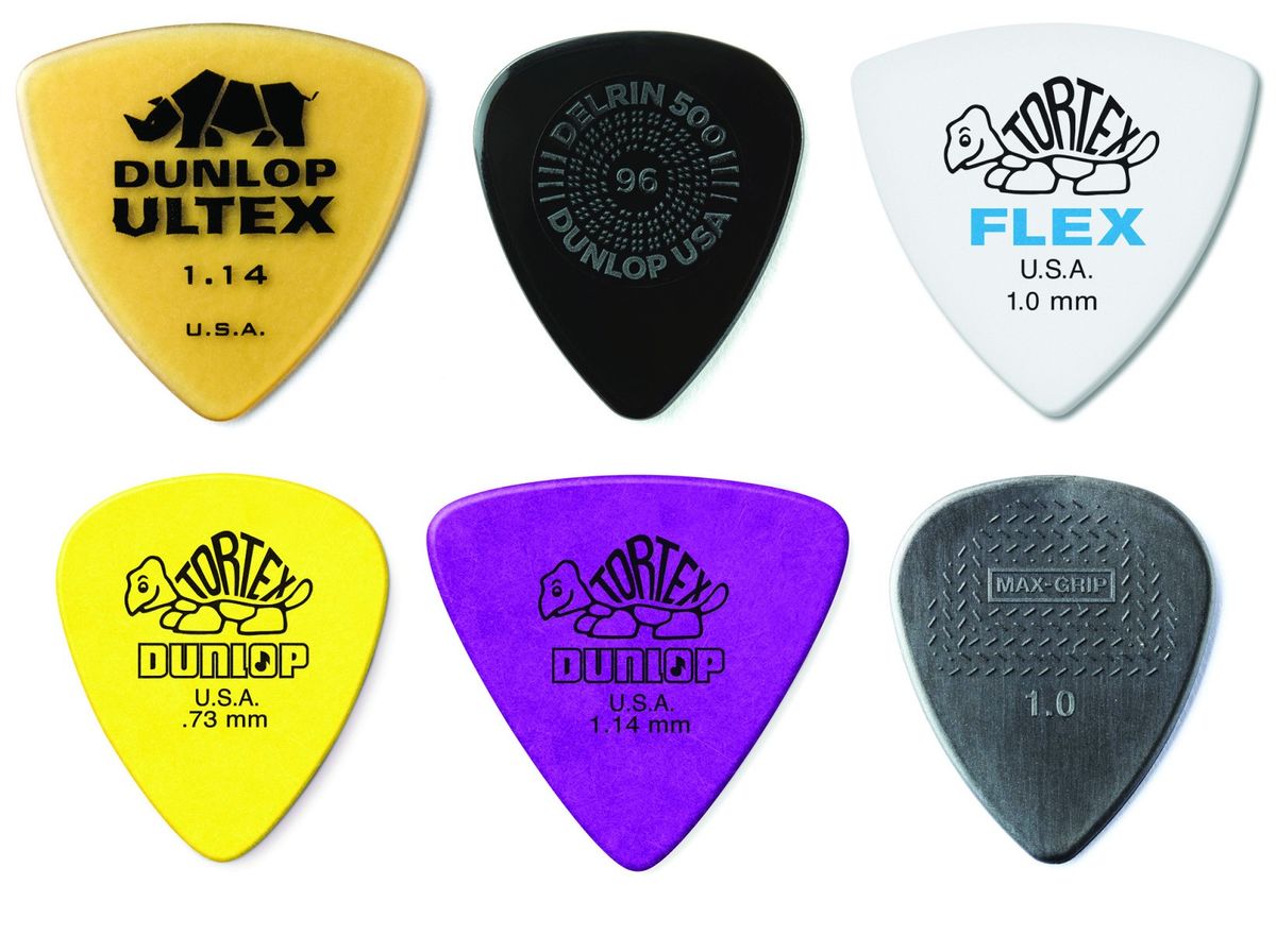 Dunlop PVP117 Bass Variety Pack - 6 stk. pakke