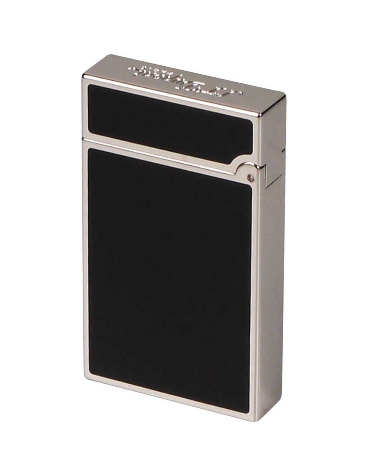 Dupont lighter Ligne 2 Slim black laquer palladium 017080 sz