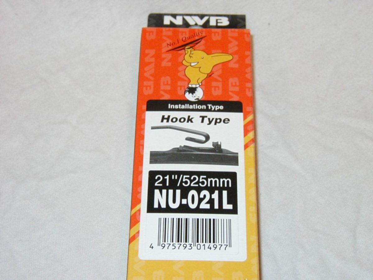 DUR-053L/NU-021L Denso/NWB Viskerblad, hybrid design 525mm lang