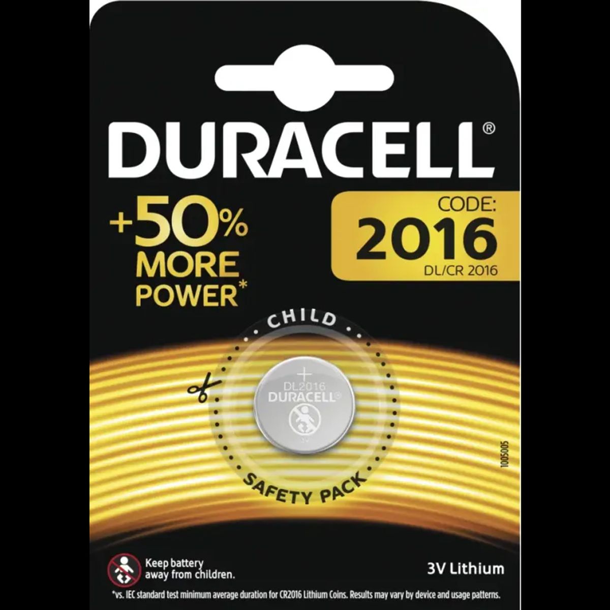 Duracell 2016 Batteri