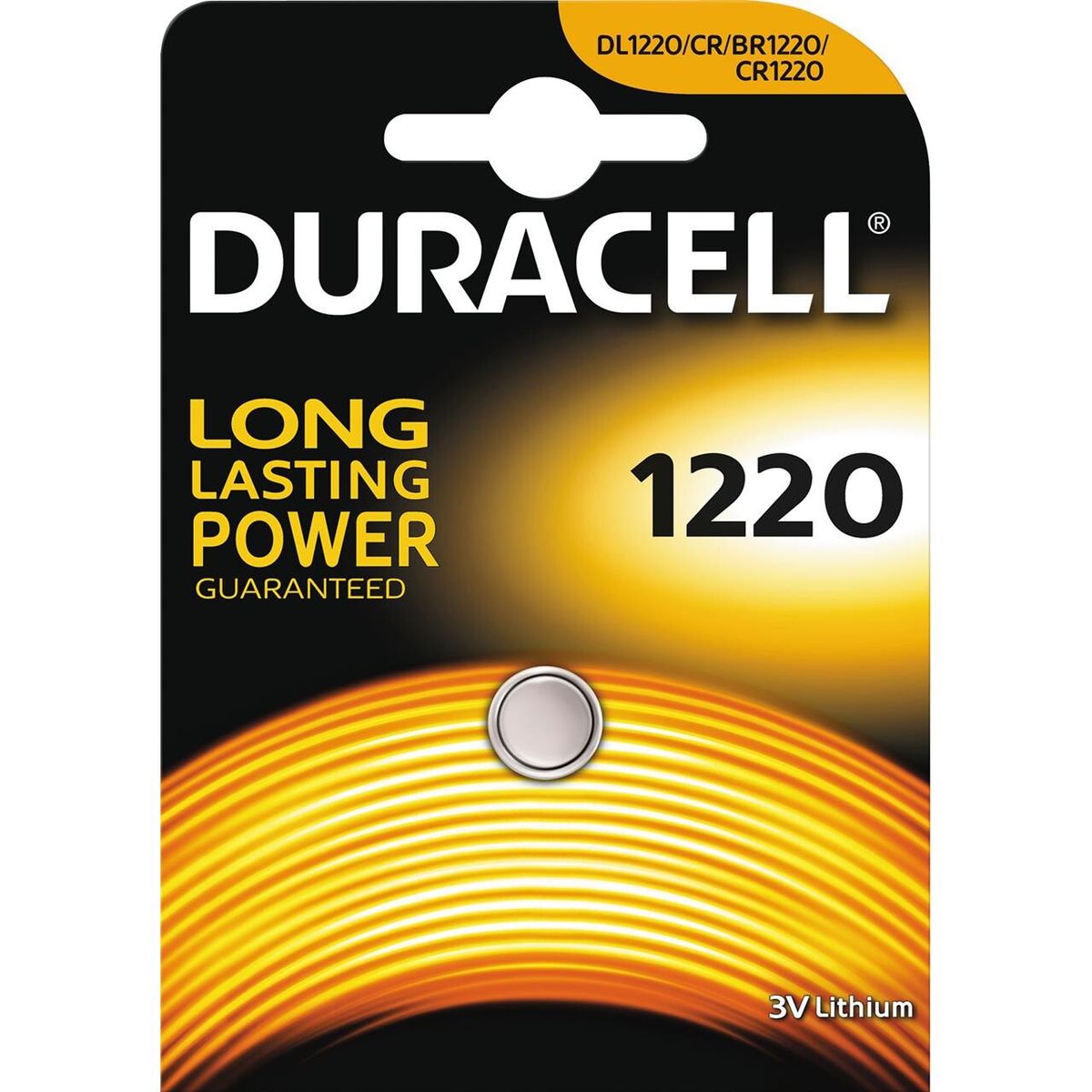 Duracell Batteri Electronics, DL1220 / CR1220