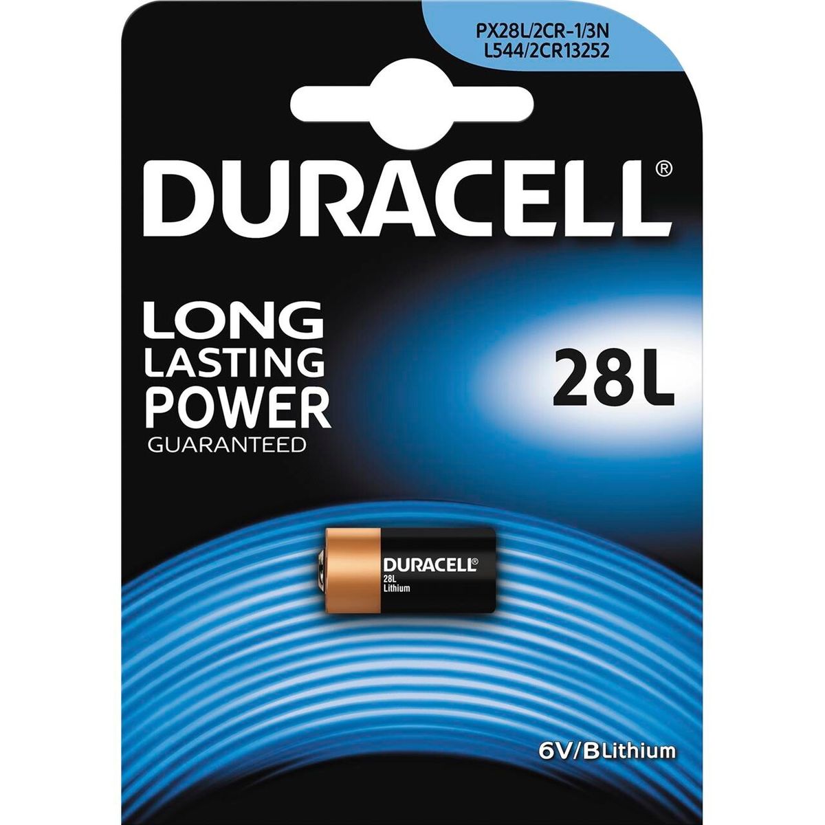 Duracell Batteri Photo 28L, 6V Lithium 1stk/pak