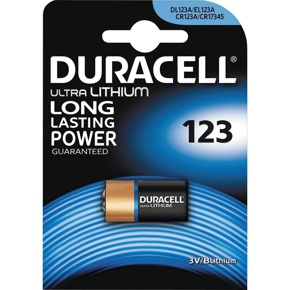 Duracell Batteri Ultra Photo, DL123/CR17345