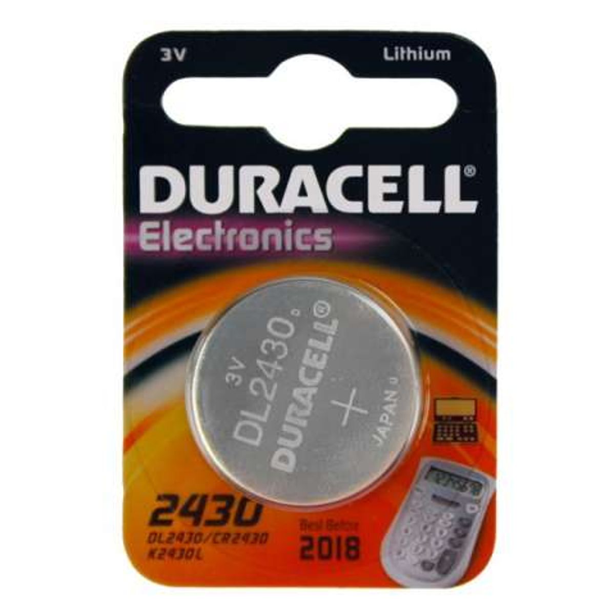 DURACELL DL2430 / CR2430 knapcelle (1 stk.)