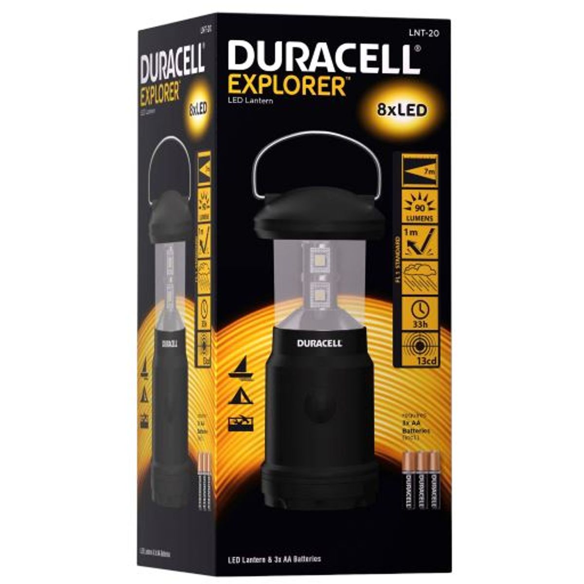 Duracell - Explorer - LED Lanterne 90Lm