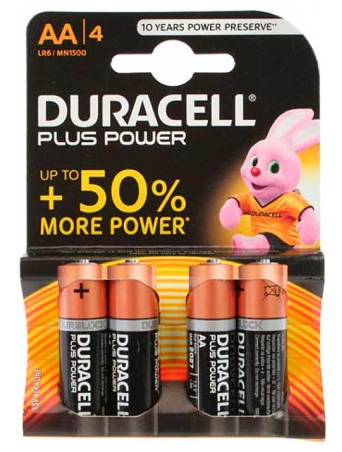 Duracell Plus LR6 4xAA