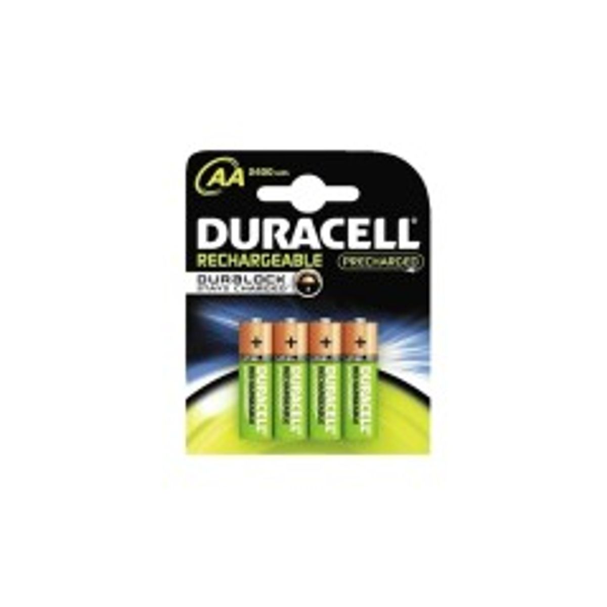 Duracell Recharge AA type Batterier til generelt brug (genopladelige) 2500mAh