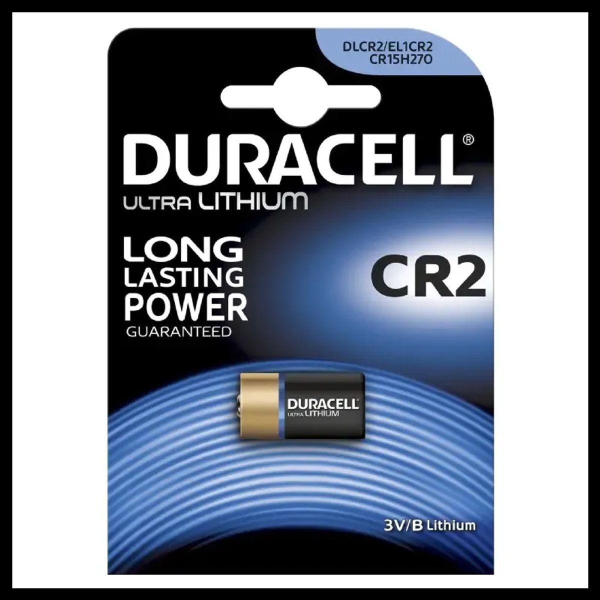 Duracell Ultra Photo CR2 - 1pk. - Batteri