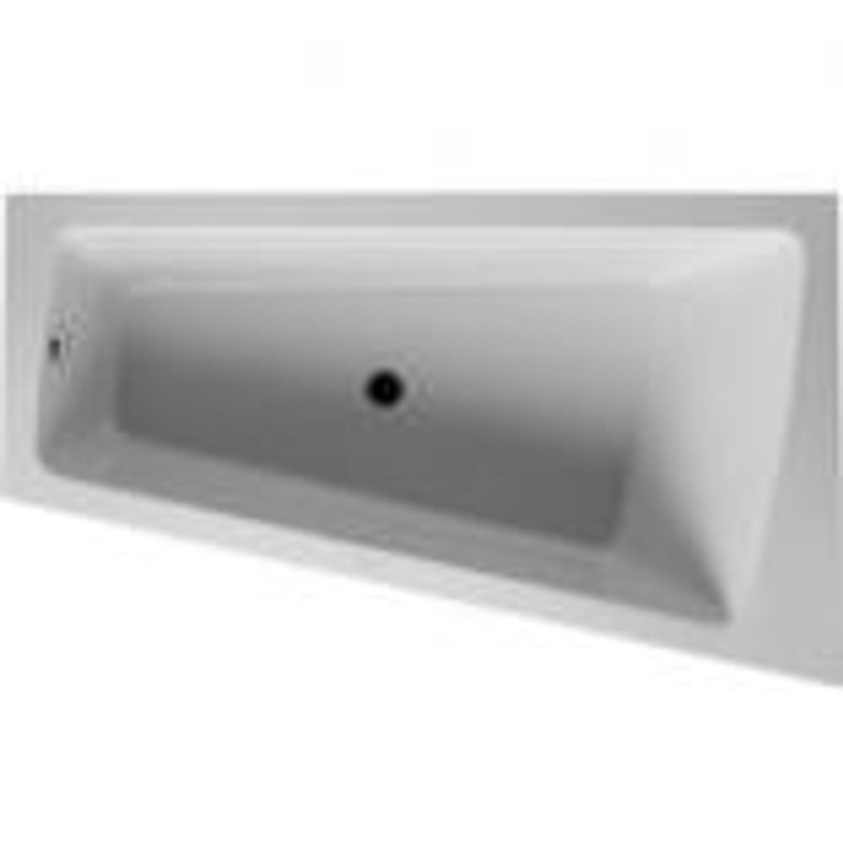 Duravit Bathtub Paiova 1700 x 1000 mm hvid corner right, with integrated