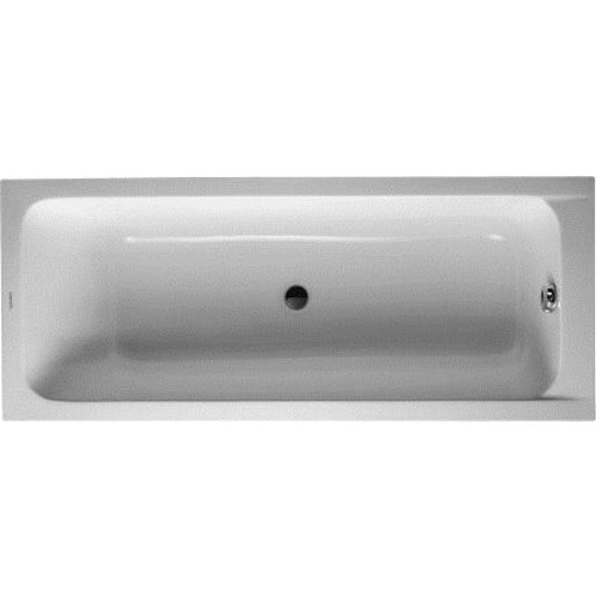 Duravit D-Code badekar, 170x70 cm, hvid