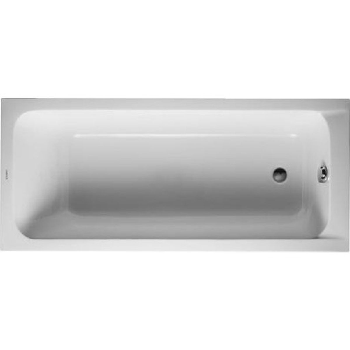 Duravit D-Code badekar, 170x70 cm, hvid