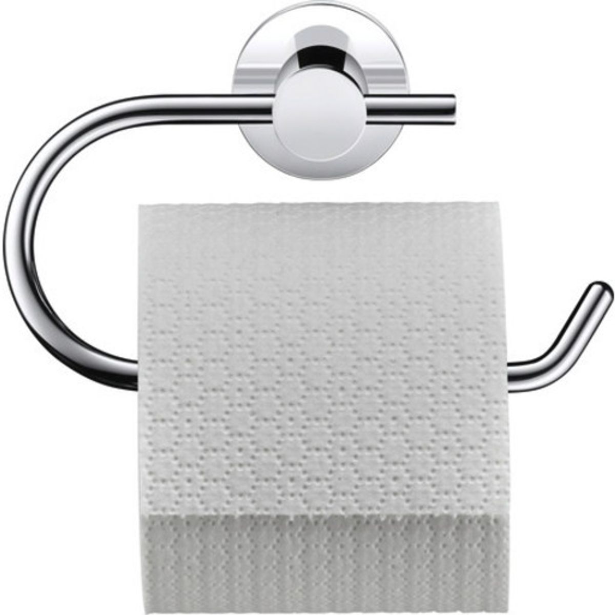 Duravit D-Code toiletrulleholder, krom