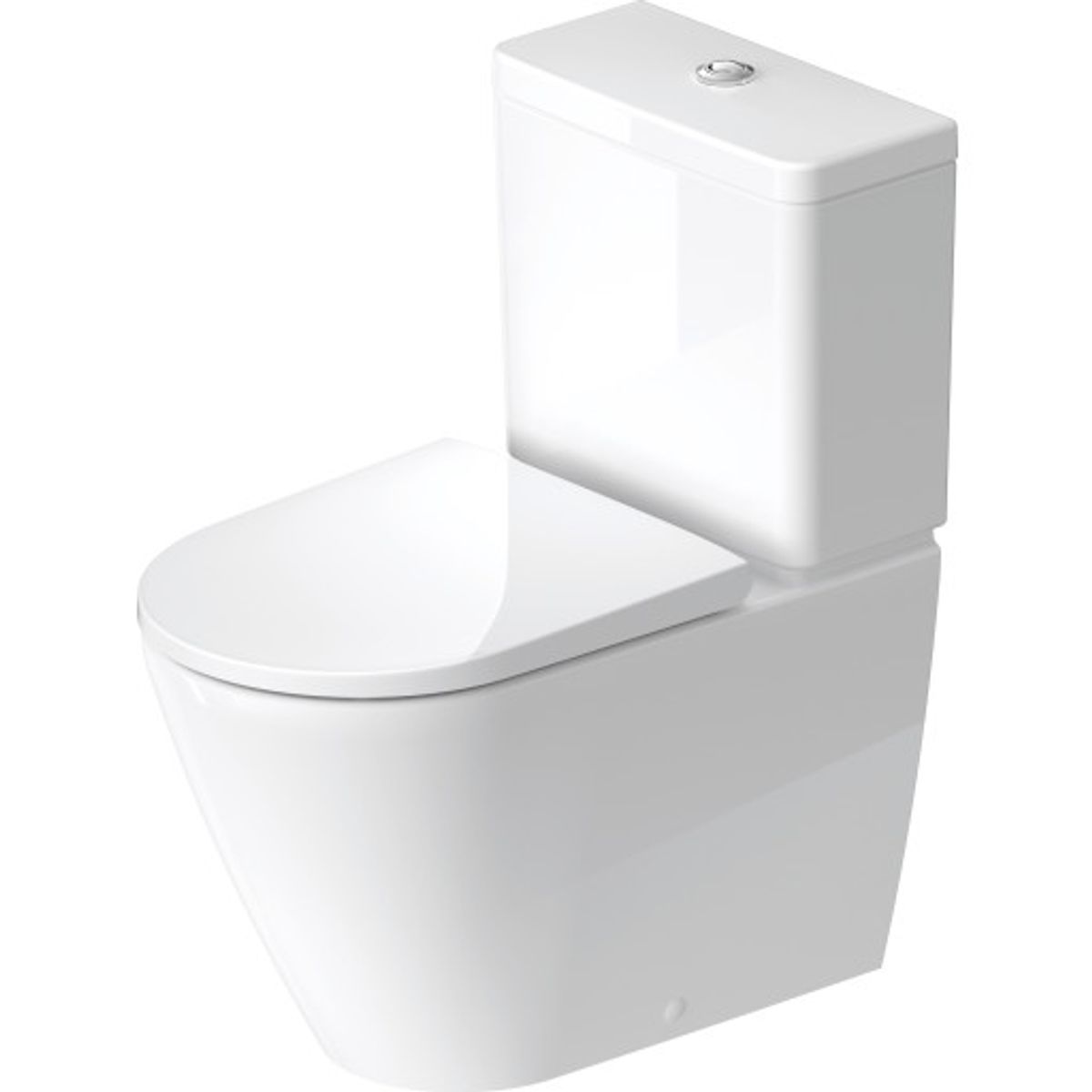 Duravit D-Neo toilet, uden skyllekant, hvid