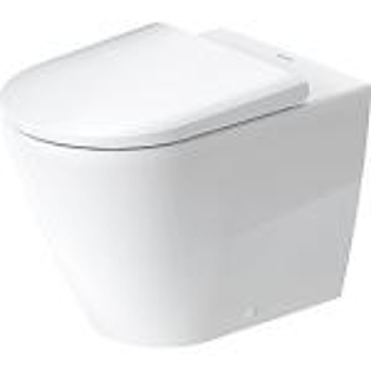 Duravit D-Neo toiletskål 370x400x580mm skjult P-lås, back-to-wall, hvid højglans