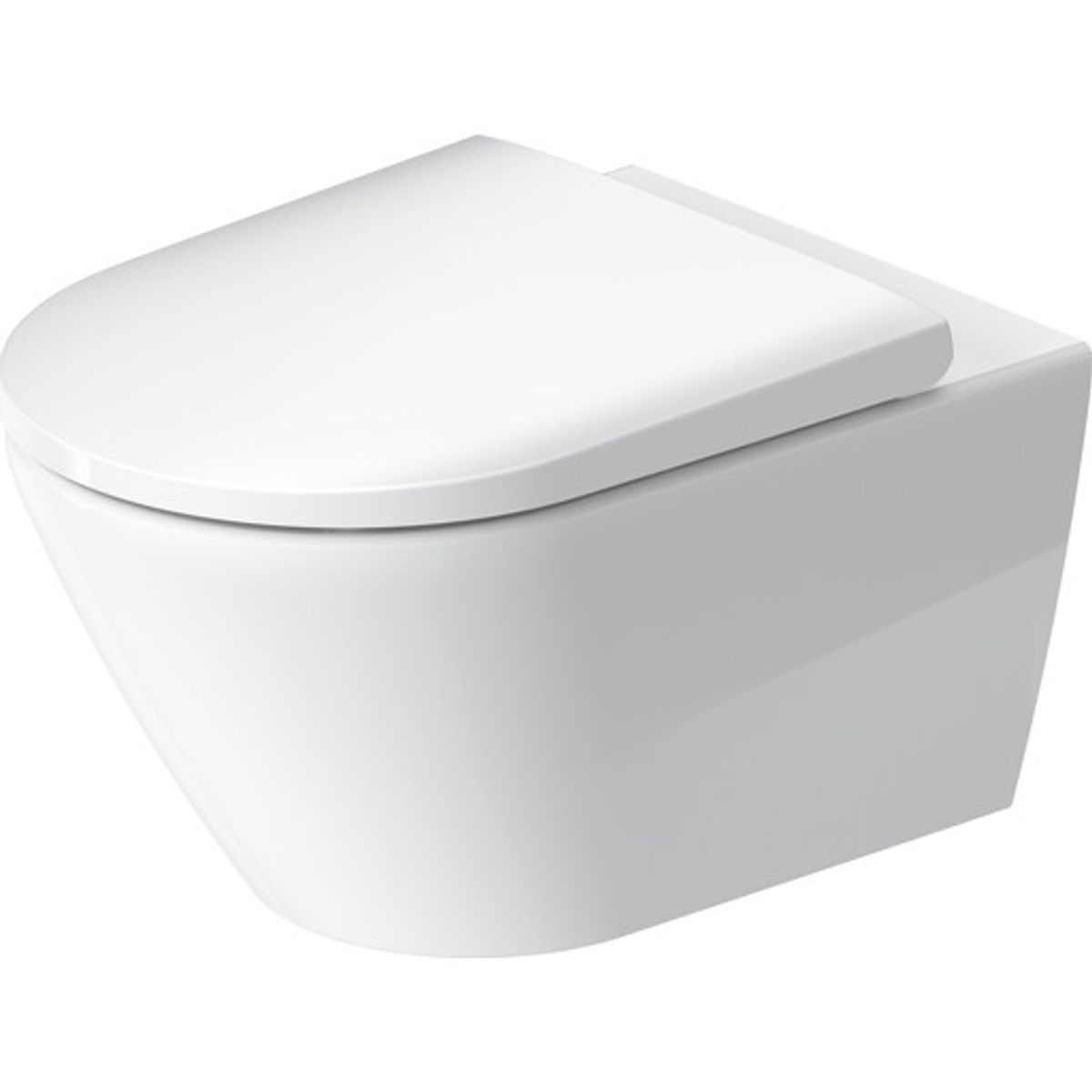 Duravit D-Neo væghængt toilet, hvid