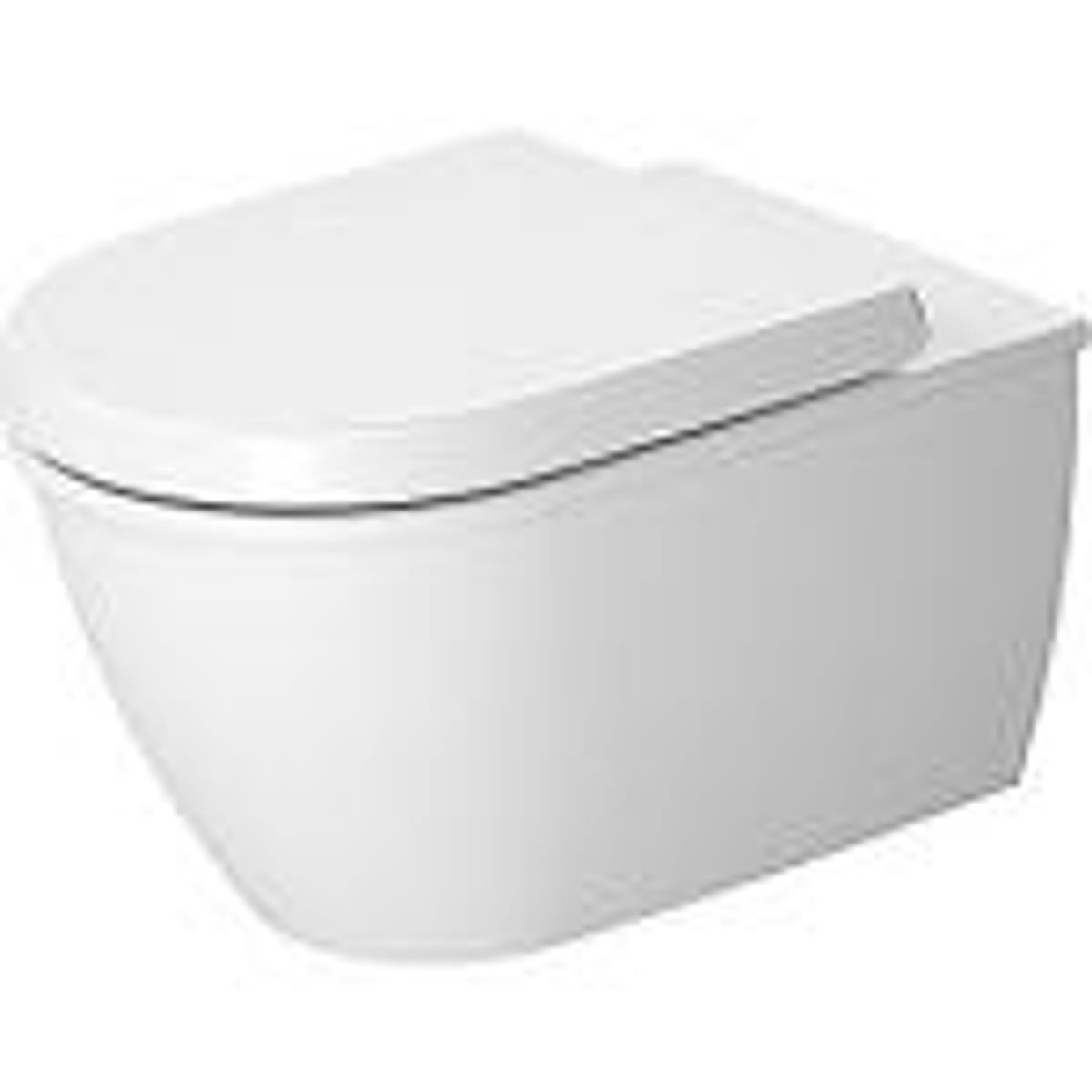 Duravit Darling New vægtoilet 370x540mm med skjult montering og Wondergliss