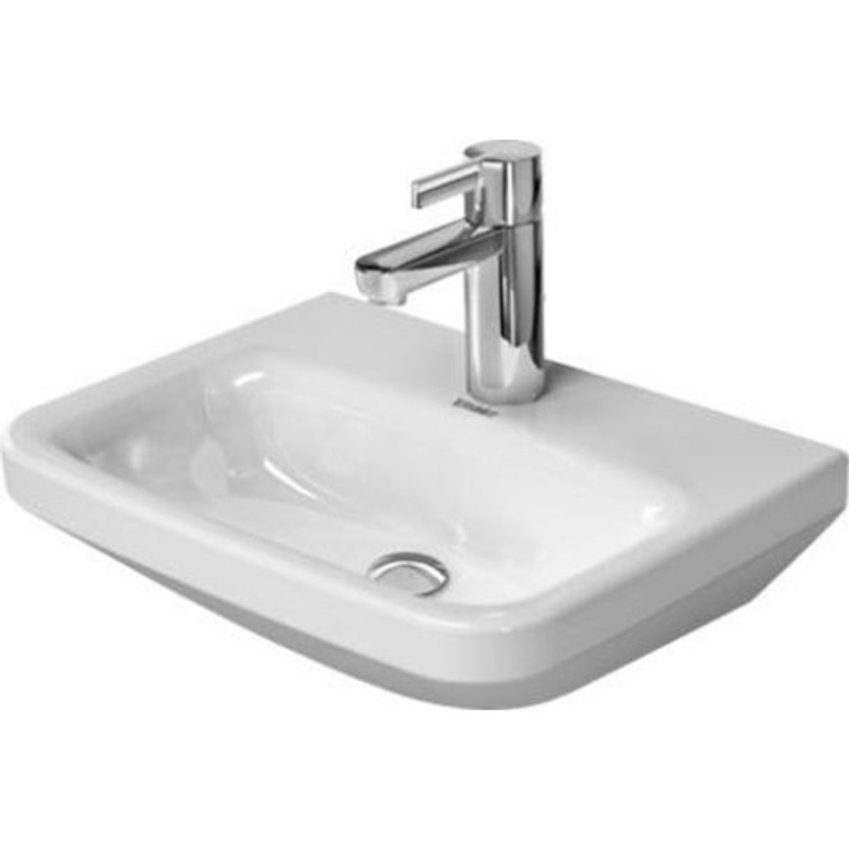 Duravit DuraStyle håndvask, 45x33,5 cm, hvid