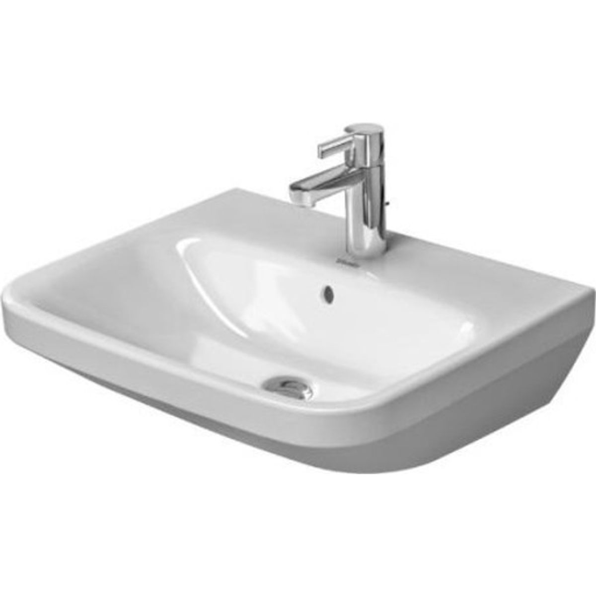 Duravit DuraStyle håndvask, 55x44 cm, hvid