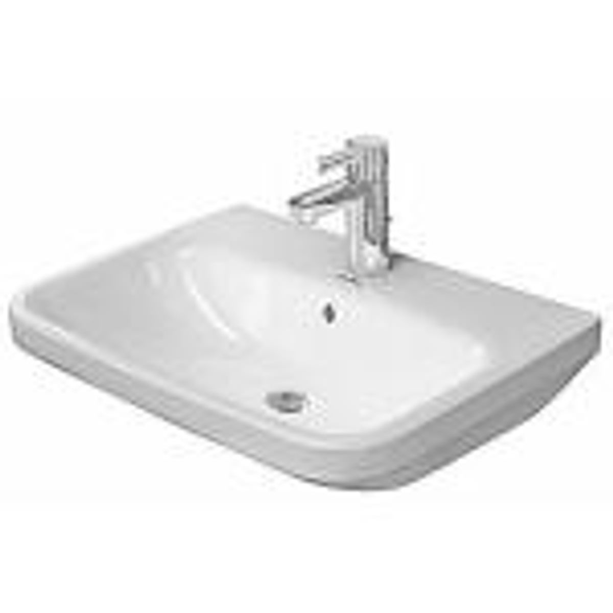 Duravit DuraStyle vask 550x440cm, til væg med hanehul