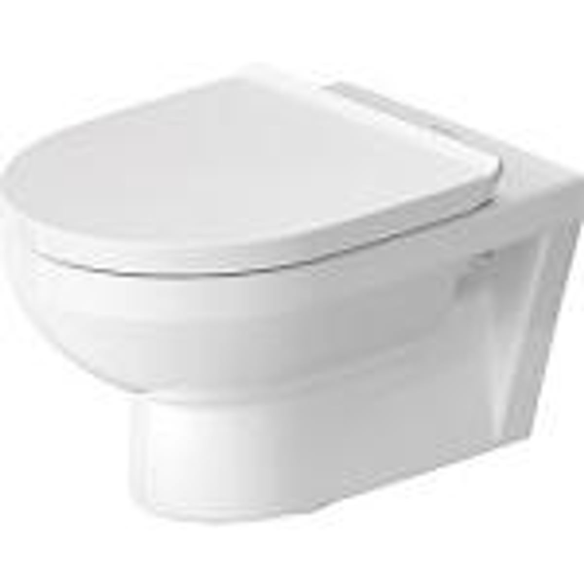 Duravit DuraStyle vægtoilet 640x470x400mm med sæde, Rimless