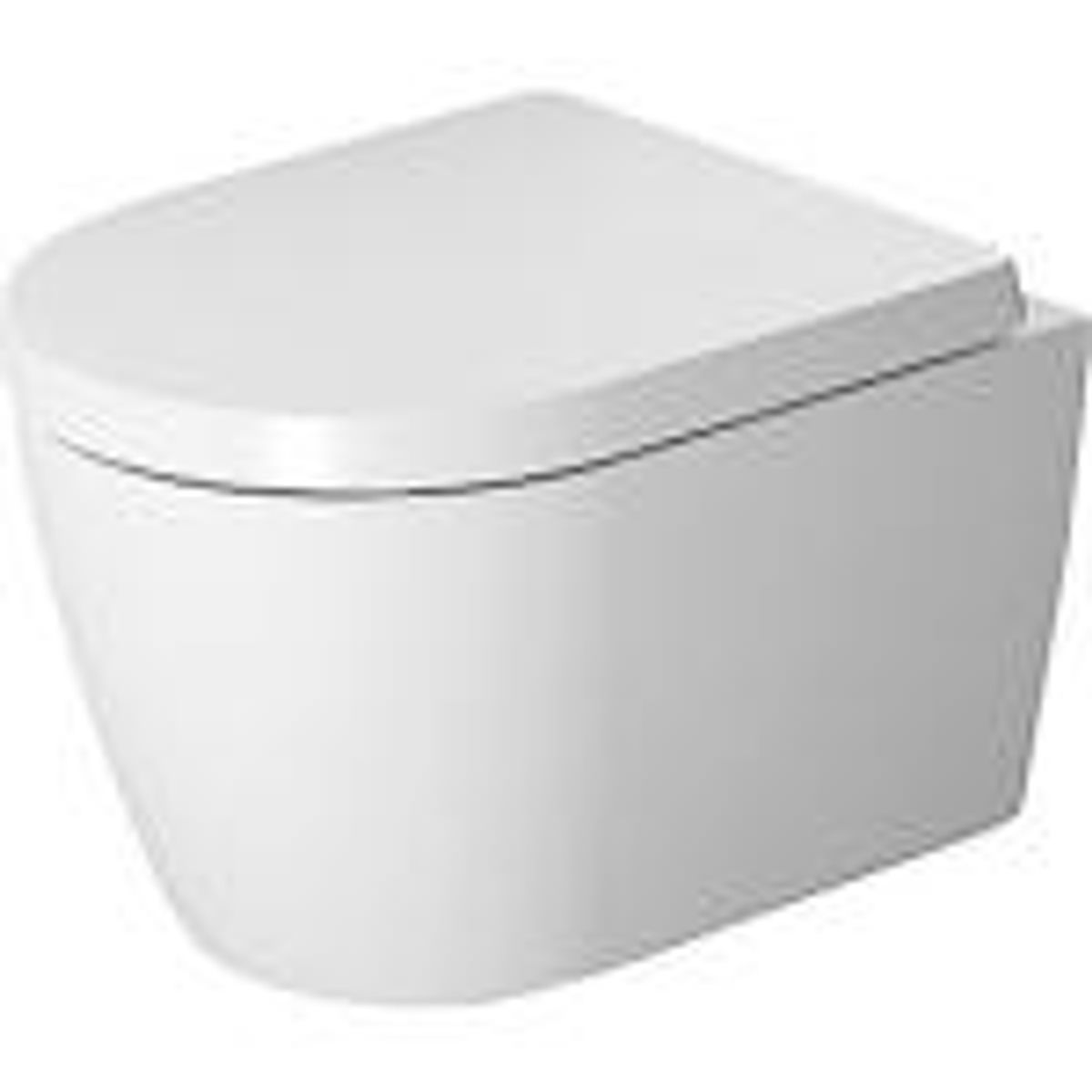 Duravit ME by Starck compact vægtoilet 370x480mm Rimless skjult montering