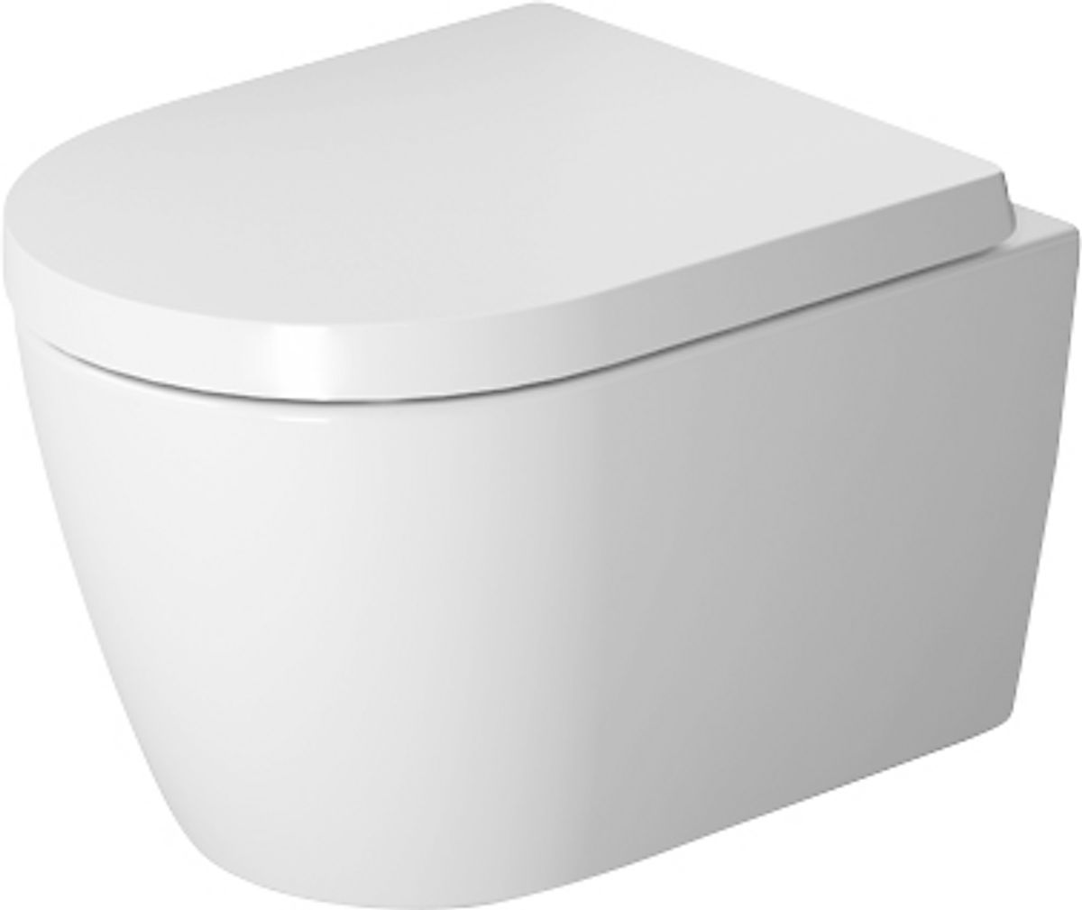 Duravit ME by Starck compact vægtoilet 370x480mm Rimless skjult montering