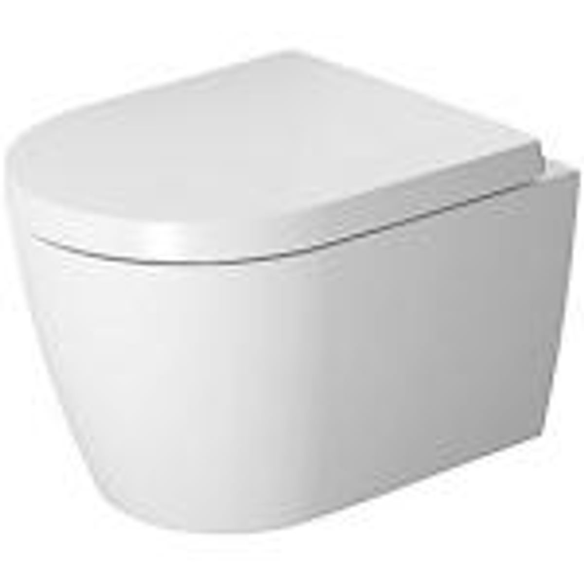 Duravit ME by Starck compact vægtoilet 48x36cm, skjult mont. åben skyllera. WonderGliss