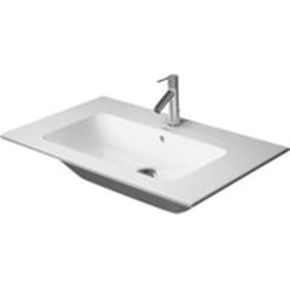 Duravit ME Starck vask 830x490 mm. Med hanehul og overlb