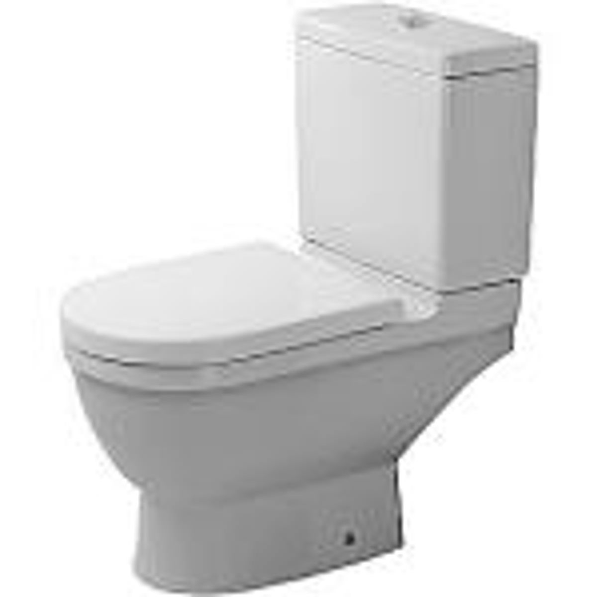 Duravit Starck 3 gulvtoilet med P-lås 360x655mm. Uden cisterne