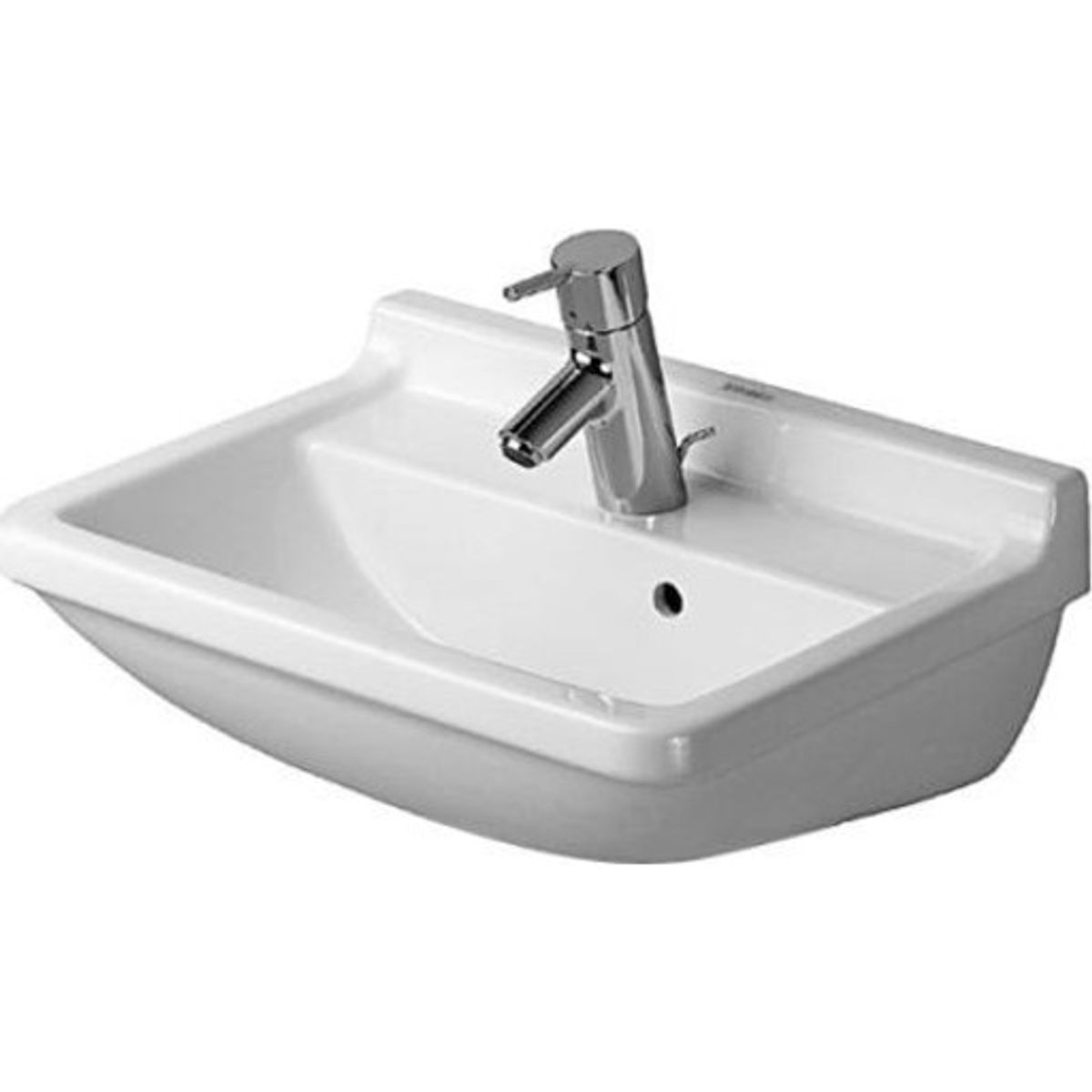 Duravit Starck 3 håndvask, 55x43 cm, hvid