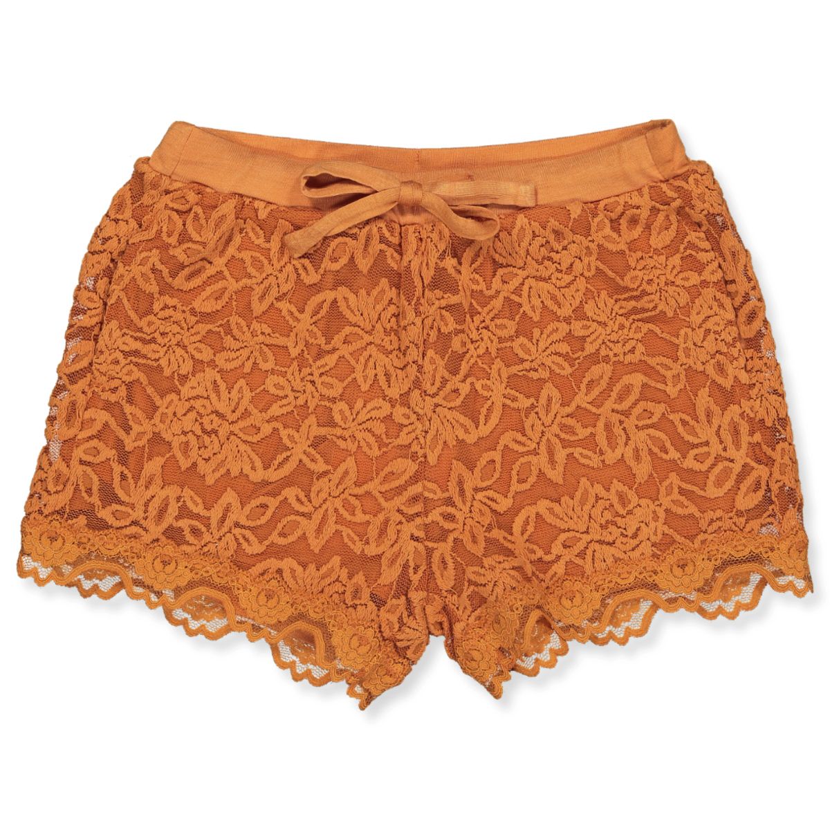 Dusty orange shorts (16 år/176 cm)