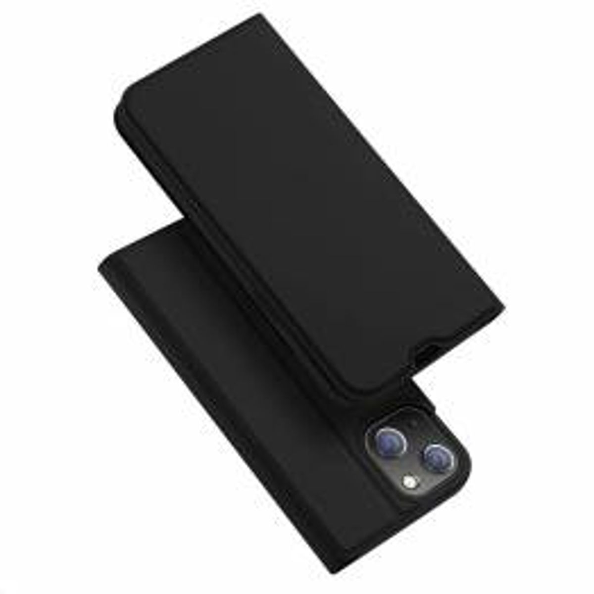 DUX DUCIS iPhone 13/14 cover med kortplads og klap - sort