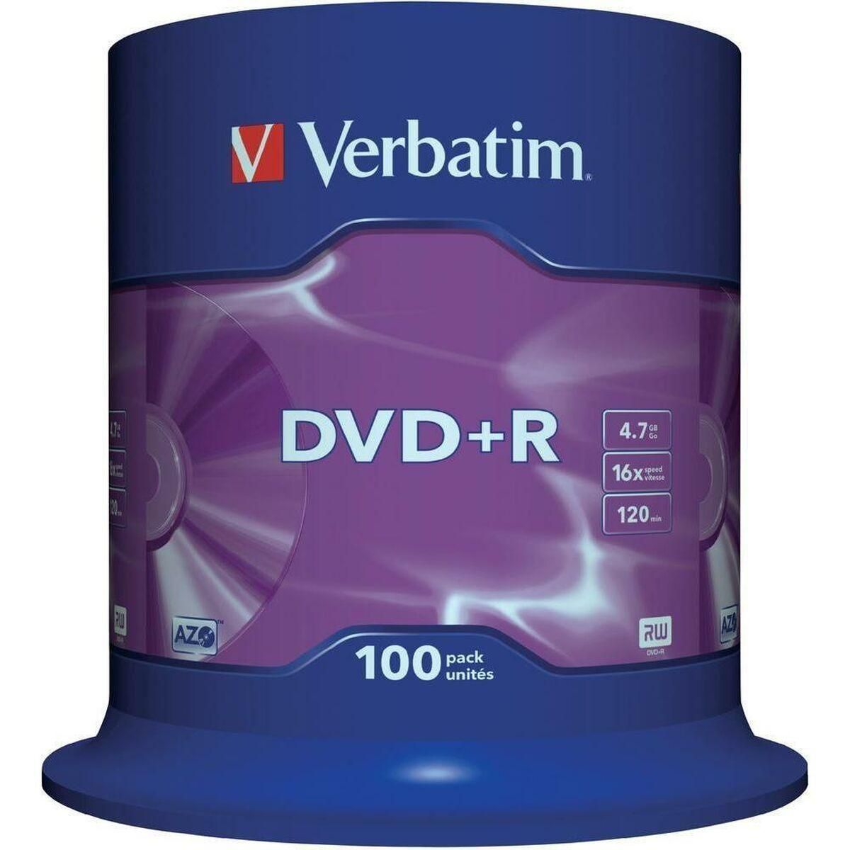 DVD-R Verbatim 100 enheder