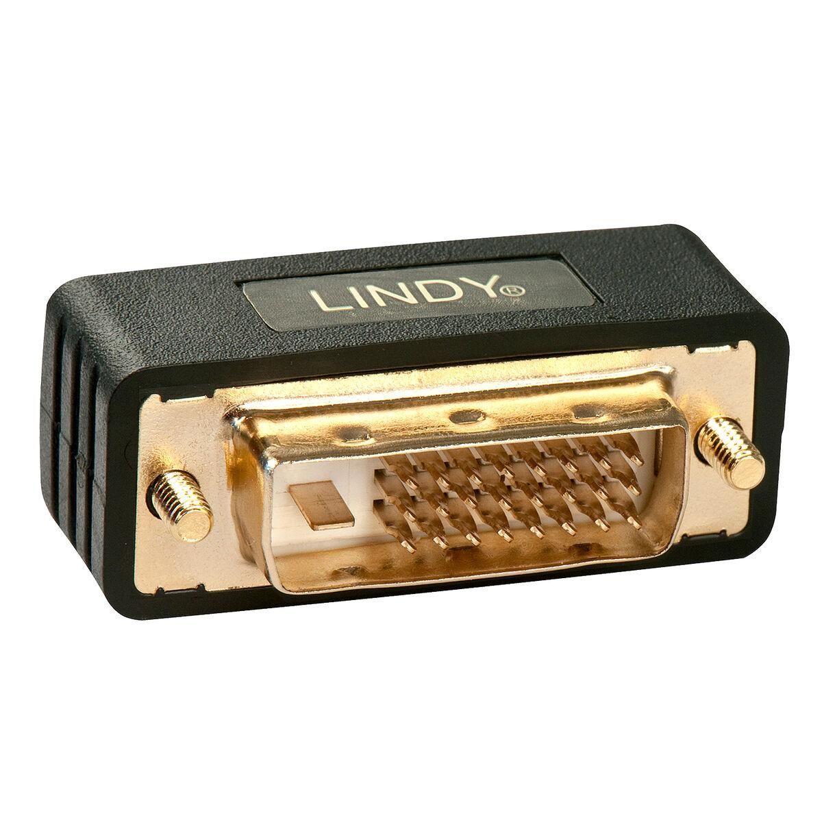 DVI-adapter LINDY 41098 Sort