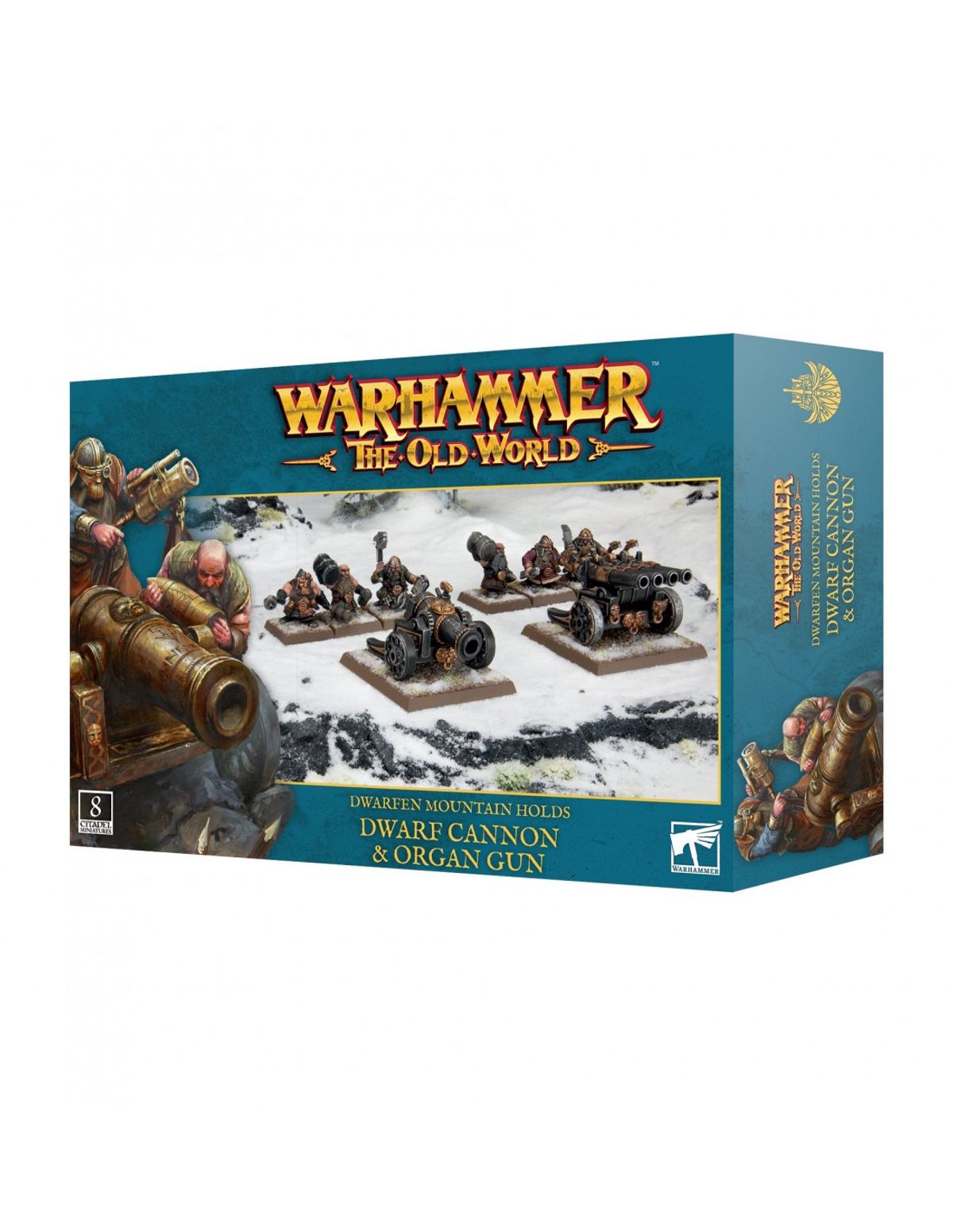 Dwarf Cannon & Organ Gun - Dwarfen Mountain Holds - Warhammer: The Old World - Games Workshop