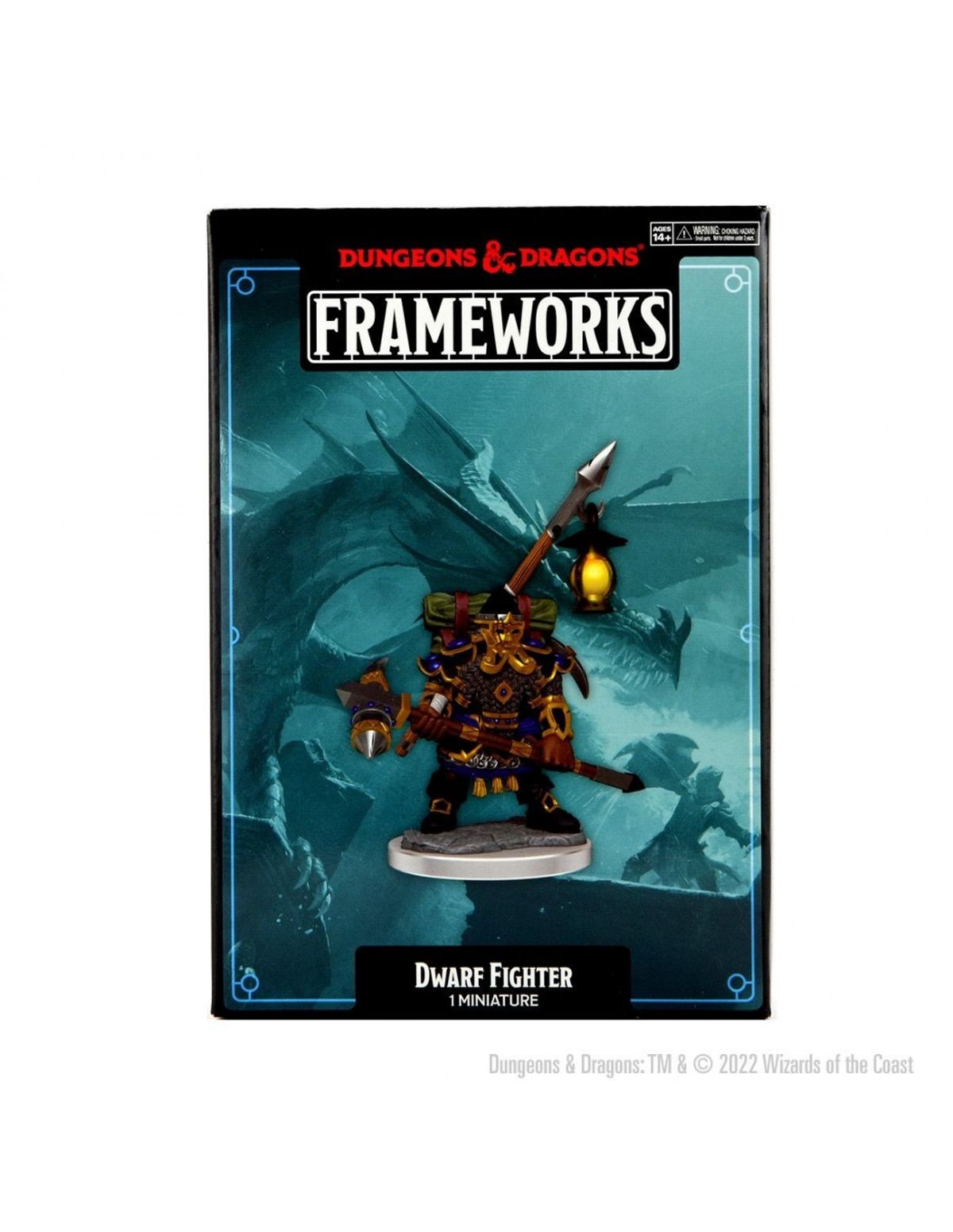 Dwarf Fighter - Male - D&D Frameworks - Wizkids